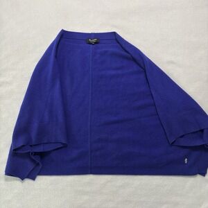 Juicy Couture Poncho Sweater Woman's Size XS / S  Purple 100% Cashmere Classic